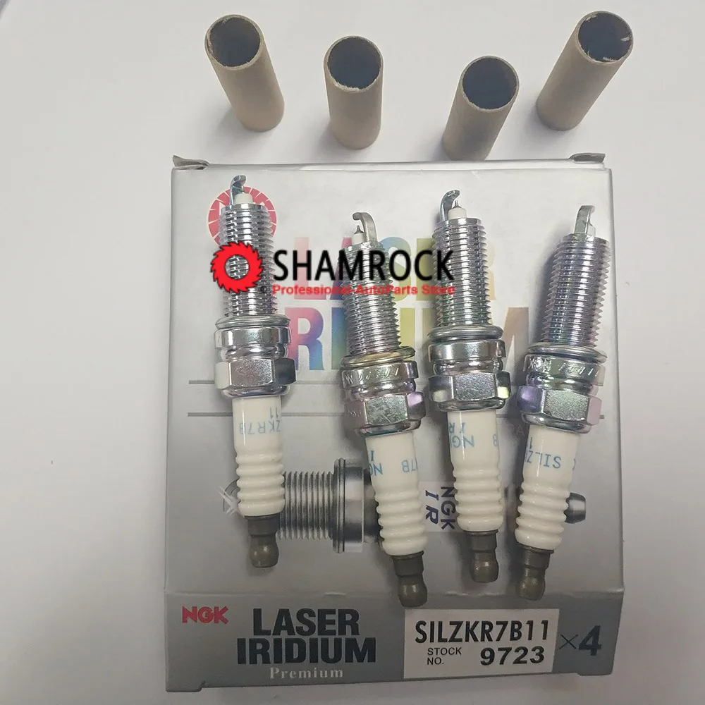 original NGK Laser Iraurita Spark Plugs NGK SILZKR7B11 9723 fits for Hhonda Elantra Santa Azera Tucson Kkia Sorento Forte Sedona
original NGK Laser Iraurita Spark Plugs NGK SILZKR7B11 9723 fits for Hhonda Elantra Santa Azera Tucson Kkia Sorento Forte Sedona