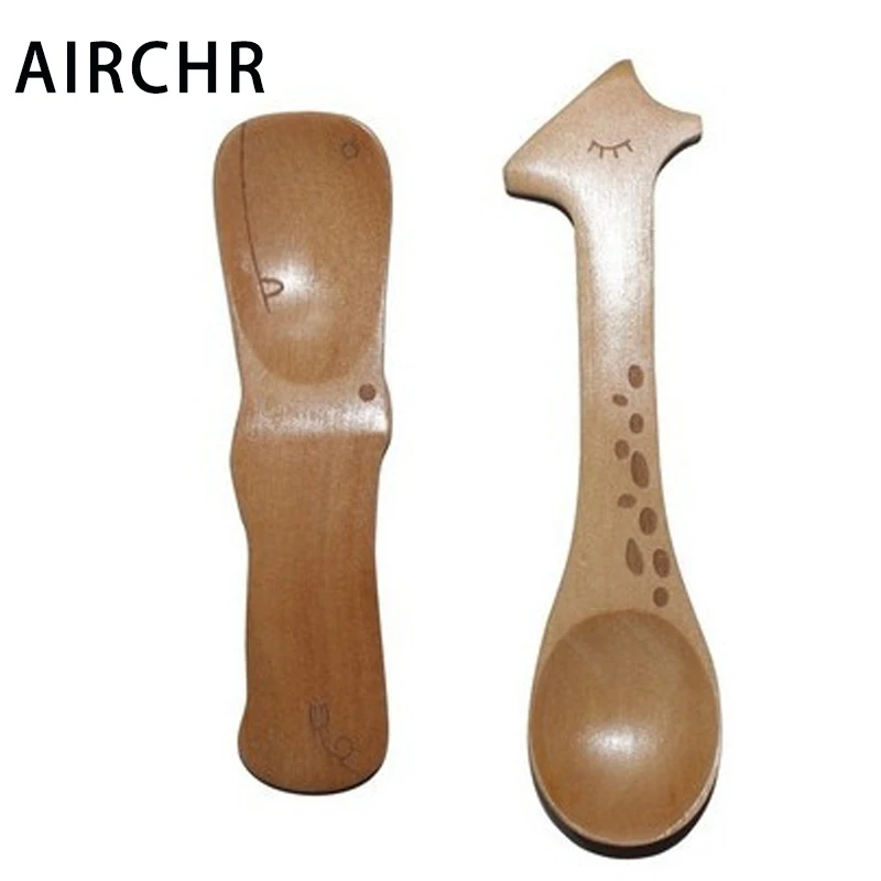 AIRCHR Cute Animal Spoon Wood Hippo Panda Giraffe Baby Spoons Safe Eco-friendly Mini Dessert Ice Cream Spoon 50pcs/lot
AIRCHR Cute Animal Spoon Wood Hippo Panda Giraffe Baby Spoons Safe Eco-friendly Mini Dessert Ice Cream Spoon 50pcs/lot