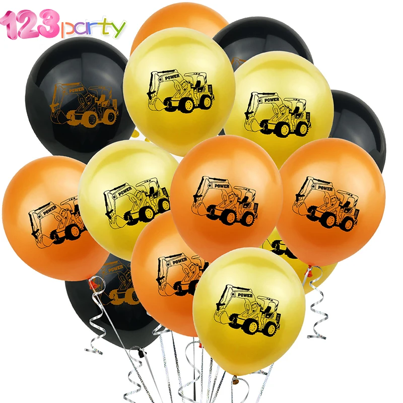 10pcs Boy theme Construction Vehicle balloon party supplies baby shower Engineering Excavato birthday decoration latex balloons
10pcs Boy theme Construction Vehicle balloon party supplies baby shower Engineering Excavato birthday decoration latex balloons