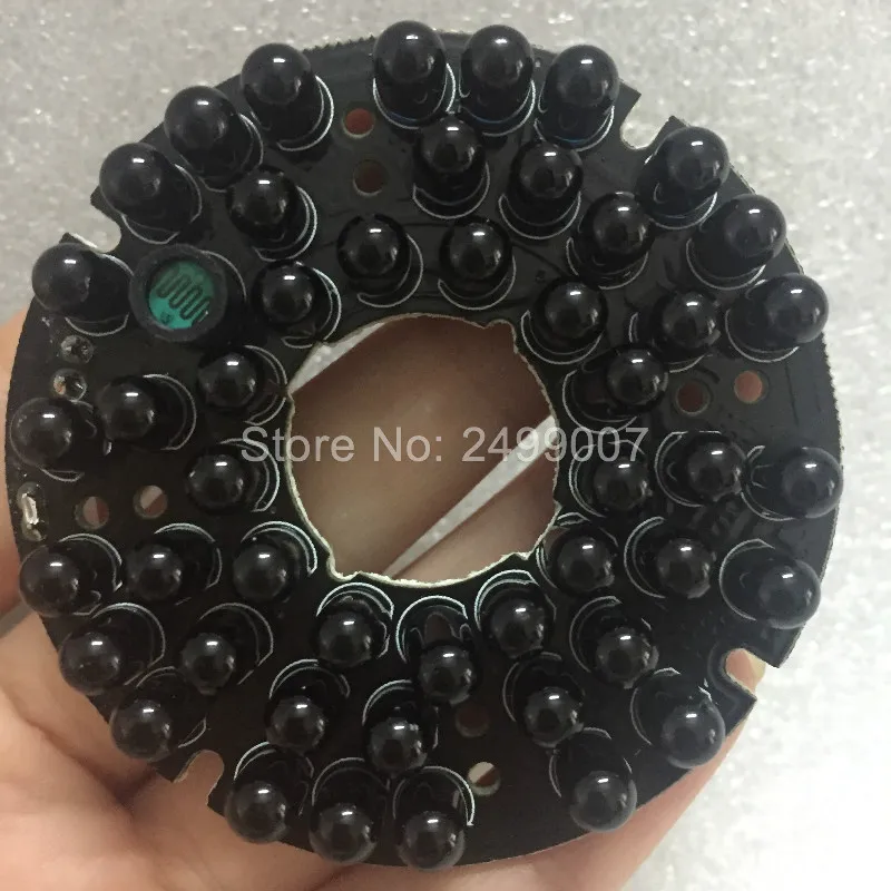 Lihmsek 48pcs IR LEDs light board for Illuminator IR Infrared Camera 940nm Invisible light at night no red exposure LED board
Lihmsek 48pcs IR LEDs light board for Illuminator IR Infrared Camera 940nm Invisible light at night no red exposure LED board