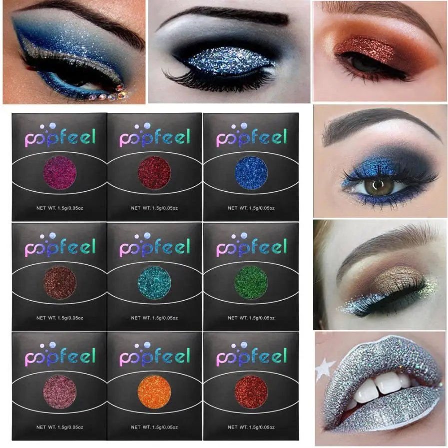 ISHOWTIENDA Shimmer Glitter Eye Shadow Powder Palette Matte Eyeshadow Cosmetic Makeup novo glitter eyeshadow far paleti cosmetic
ISHOWTIENDA Shimmer Glitter Eye Shadow Powder Palette Matte Eyeshadow Cosmetic Makeup novo glitter eyeshadow far paleti cosmetic