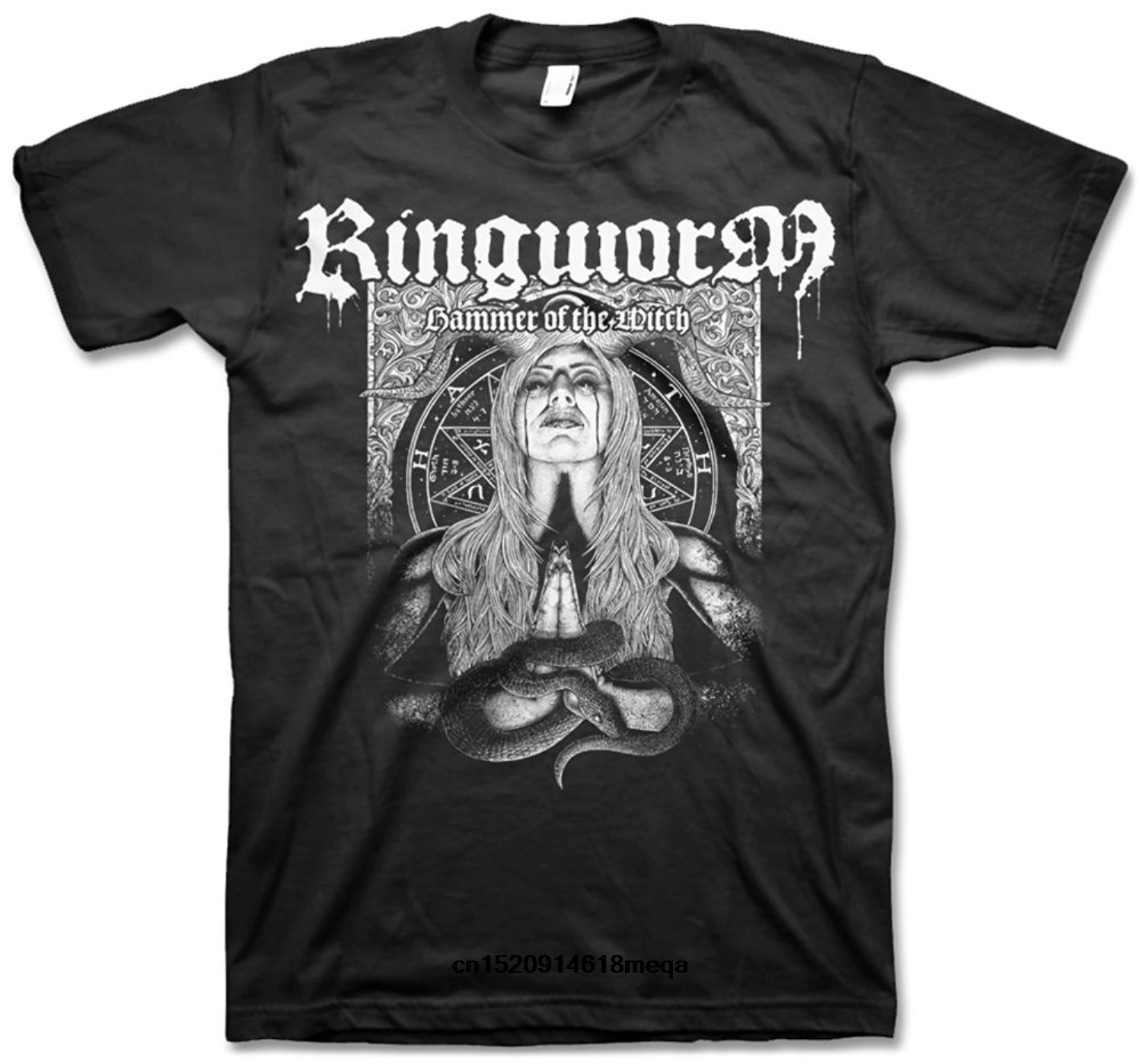 2019 funny t shirts RINGWORM Hammer Of The Witch Demonic Snake Woman Logo T-Shirt S-3XL Printed Casual T Shirts Fashion
2019 funny t shirts RINGWORM Hammer Of The Witch Demonic Snake Woman Logo T-Shirt S-3XL Printed Casual T Shirts Fashion