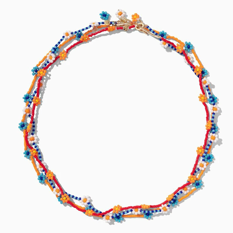 handmade flower seed bead DAISY NECKLACE bohemian boho necklace vsco girl layered bizuteria skyrim necklace collana jewellery
handmade flower seed bead DAISY NECKLACE bohemian boho necklace vsco girl layered bizuteria skyrim necklace collana jewellery