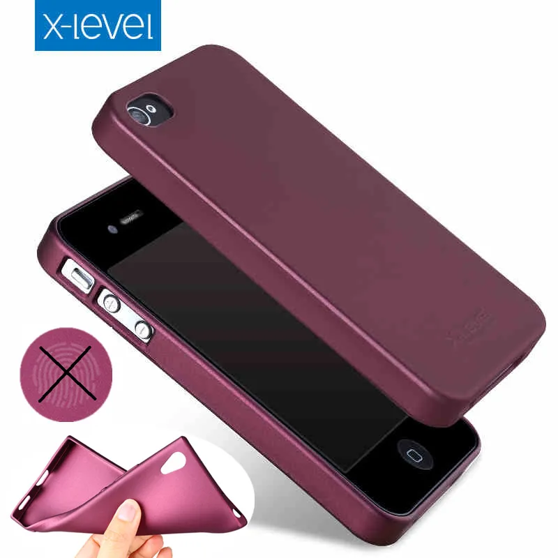X-Level Soft Matte TPU Case for Apple iPhone 4S 4 5 5S SE Scrub Back Cover for iPhone 6 6S 7 plus Silicon Case for iphone 8 plus
X-Level Soft Matte TPU Case for Apple iPhone 4S 4 5 5S SE Scrub Back Cover for iPhone 6 6S 7 plus Silicon Case for iphone 8 plus