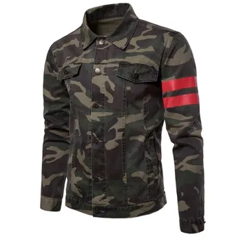 Men Camouflage Jacket Denim Jackets Spring Autumn Cotton Coats Slim Fit Washed Old Camo Denim Jacket Brand Stylish jacket
Men Camouflage Jacket Denim Jackets Spring Autumn Cotton Coats Slim Fit Washed Old Camo Denim Jacket Brand Stylish jacket