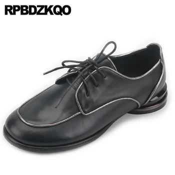 Lace Up Slip On Genuine Leather White High Quality Patent Round Toe Flats Designer Vintage Women Oxfords Shoes Cowhide Black
Lace Up Slip On Genuine Leather White High Quality Patent Round Toe Flats Designer Vintage Women Oxfords Shoes Cowhide Black