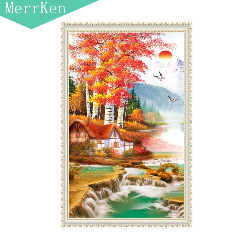 5d Diy diamond painting cross stitch Porch stream water diamond embroidery diamond mosaic animal home decor 30X55cm
5d Diy diamond painting cross stitch Porch stream water diamond embroidery diamond mosaic animal home decor 30X55cm