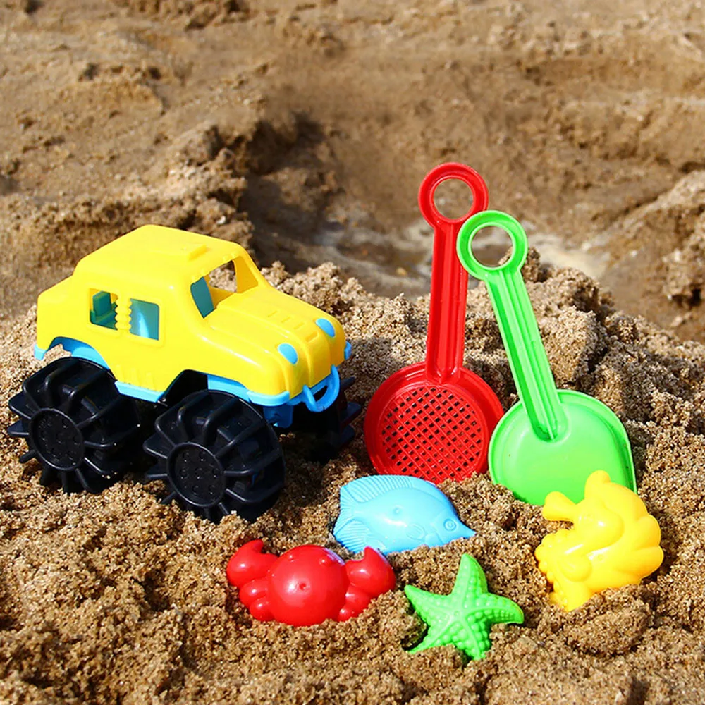 7pcs/Set Summer Beach Sand Play Toys Sand Water Toys Kids Seaside Bucket Shovel Rake Kit Play Toy Children Dredging Tools Hot
7pcs/Set Summer Beach Sand Play Toys Sand Water Toys Kids Seaside Bucket Shovel Rake Kit Play Toy Children Dredging Tools Hot