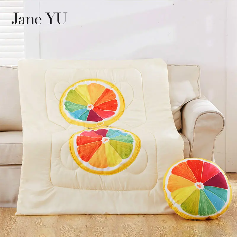 JaneYU 2019 New Fashion Fruits Print Desigin Summer Blanket Quilt Home Textiles Suitable for Children Kids Adult quality
JaneYU 2019 New Fashion Fruits Print Desigin Summer Blanket Quilt Home Textiles Suitable for Children Kids Adult quality