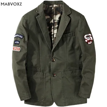 Business Casual Plus Size 4XL Men Blazers Loose Jackets and Coats 100% Cotton Embroidery Brand Clothing Button 2pcs AFS JEEP
Business Casual Plus Size 4XL Men Blazers Loose Jackets and Coats 100% Cotton Embroidery Brand Clothing Button 2pcs AFS JEEP