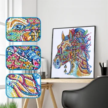 Special Shaped Diamond Embroidery Crystal 5D Diamond Painting Cross Stitch Horse Picture of Rhinestones Home Decoration Gifts
Special Shaped Diamond Embroidery Crystal 5D Diamond Painting Cross Stitch Horse Picture of Rhinestones Home Decoration Gifts