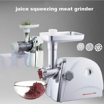 1PC Household electric multifunctional juice squeezing meat grinder combined package ABS Shell Meat Mincer
1PC Household electric multifunctional juice squeezing meat grinder combined package ABS Shell Meat Mincer