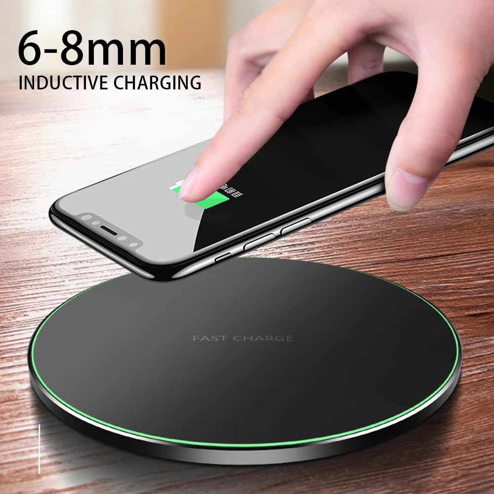New Wireless Charger 10W Fast Charging Dock For iphone X XR XS Max For Samsung S10 Plus Huawei Mate 20 Pro carregador portatil
New Wireless Charger 10W Fast Charging Dock For iphone X XR XS Max For Samsung S10 Plus Huawei Mate 20 Pro carregador portatil