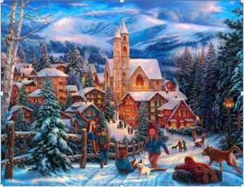 Winter landscape diamond painting Winter christmas scenery diamond embroidery full round Winter scenery diamond painting full
Winter landscape diamond painting Winter christmas scenery diamond embroidery full round Winter scenery diamond painting full