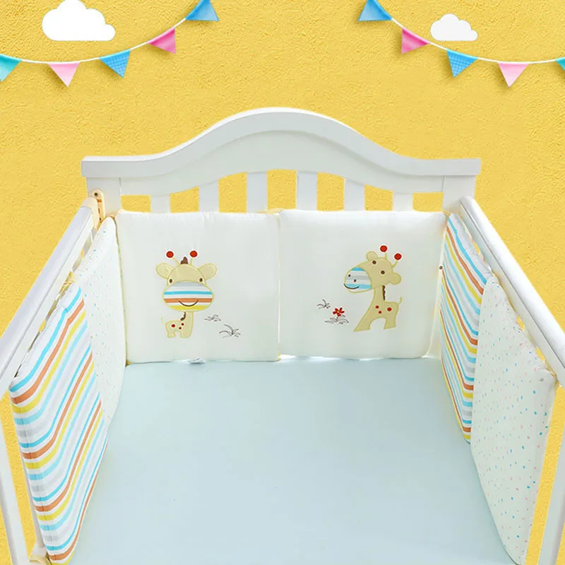 6Pcs/Lot Baby Bed Bumper Back Cushion Crib Bumper Newborn Baby Bed Bumper in the Crib Safety Baby Bed Protector Bedding Set
6Pcs/Lot Baby Bed Bumper Back Cushion Crib Bumper Newborn Baby Bed Bumper in the Crib Safety Baby Bed Protector Bedding Set