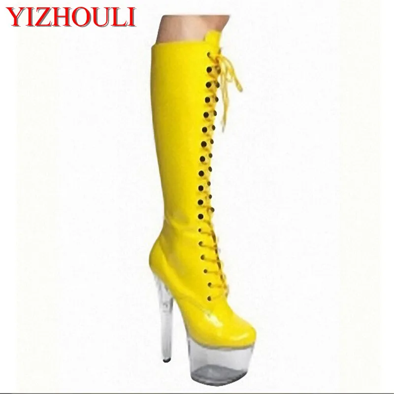 sexy 17cm ultra high-heeled shoes platform shoes fashion open toe boots 7 inch women's motorcycle boots
sexy 17cm ultra high-heeled shoes platform shoes fashion open toe boots 7 inch women's motorcycle boots