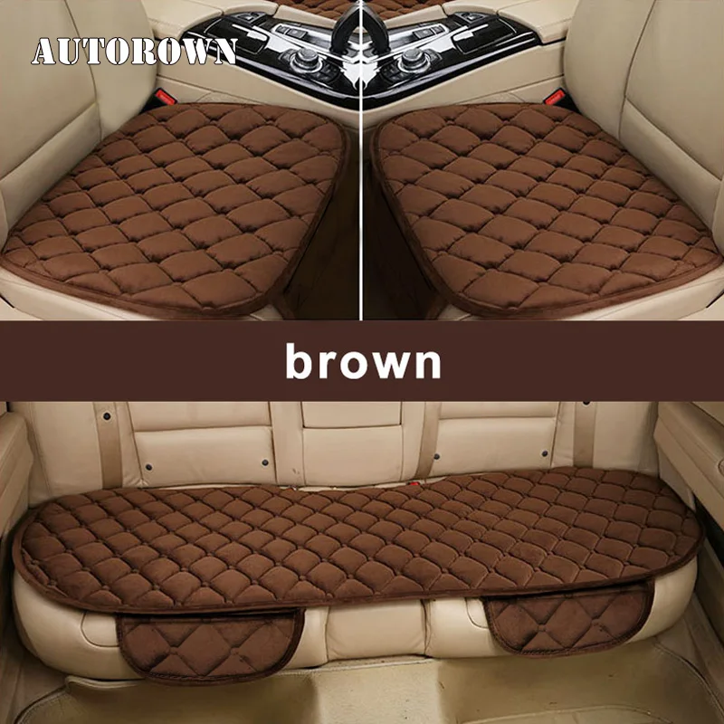 AUTOROWN Automobiles Seat Covers Four Seasons Front Back Seat Auto Cover Warm Velvet Seat Cushion Car Accessories Universal Size
AUTOROWN Automobiles Seat Covers Four Seasons Front Back Seat Auto Cover Warm Velvet Seat Cushion Car Accessories Universal Size