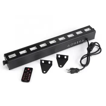 Stage Light Bar 9 * 3W LED Wall Wash Lighting for Disco DJ KTV Club Party 220-240V EU Plug
Stage Light Bar 9 * 3W LED Wall Wash Lighting for Disco DJ KTV Club Party 220-240V EU Plug
