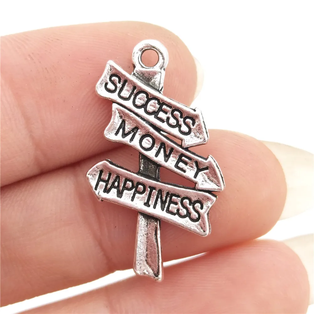 BULK 30pcs Lots Nickle Free Alloy Road Sign Success Money Happiness Charms Antique Tone DIY Metal Craft 15*21mm 1.6g
BULK 30pcs Lots Nickle Free Alloy Road Sign Success Money Happiness Charms Antique Tone DIY Metal Craft 15*21mm 1.6g