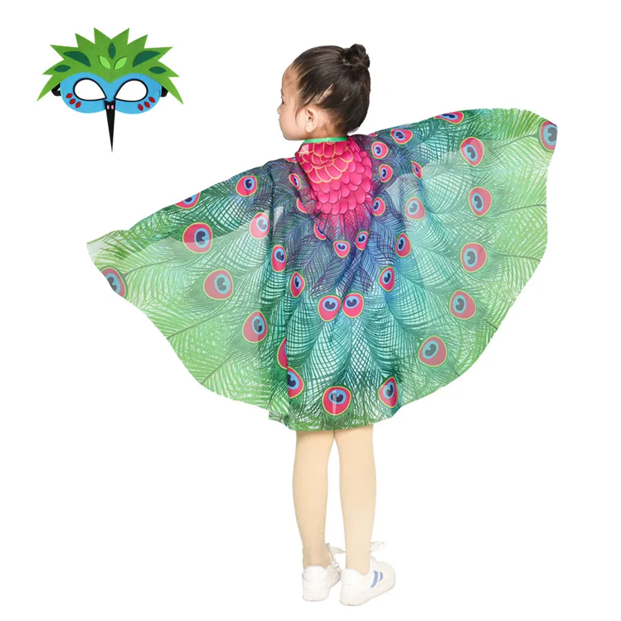 120*70 cm SPECIAL Dreamy Peacock Costume Play Favor Party Toys Kids Carnival Costumes Girls Kindergarten Dance Costumes
120*70 cm SPECIAL Dreamy Peacock Costume Play Favor Party Toys Kids Carnival Costumes Girls Kindergarten Dance Costumes