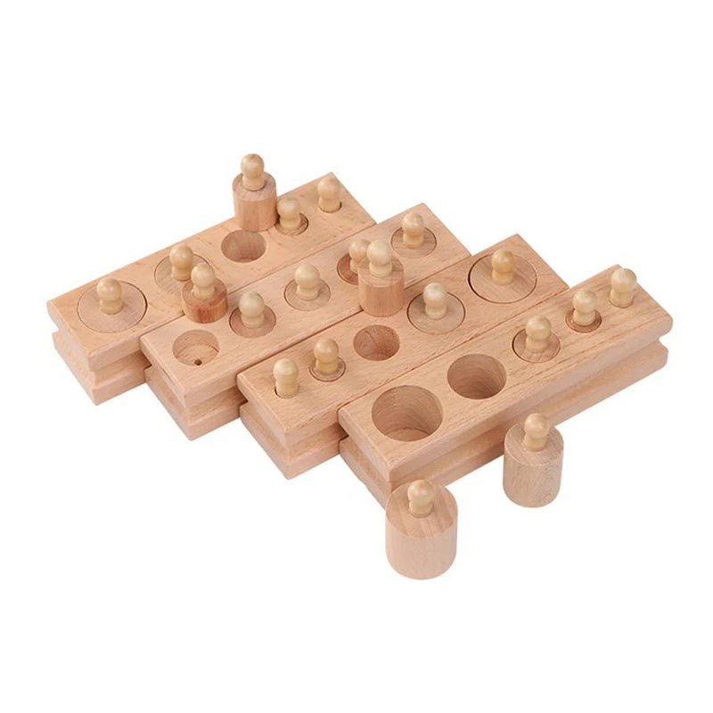 Montessori Educational Cylinder Socket Blocks Toy Wooden toys Baby Development Practice and Senses
Montessori Educational Cylinder Socket Blocks Toy Wooden toys Baby Development Practice and Senses