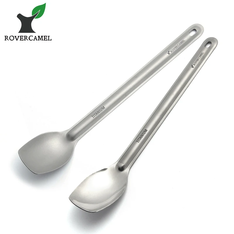 Rover Camel New Titanium Large Spoon 225mm Length Polished and Sandblasted Ta8120
Rover Camel New Titanium Large Spoon 225mm Length Polished and Sandblasted Ta8120