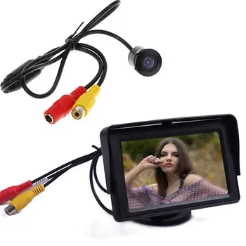 HD Waterproof Rear View Camera Night Vision Car Reversing Camera+4.3'' TFT LCD Color Display Car Monitor Car Rear View Screen
HD Waterproof Rear View Camera Night Vision Car Reversing Camera+4.3'' TFT LCD Color Display Car Monitor Car Rear View Screen