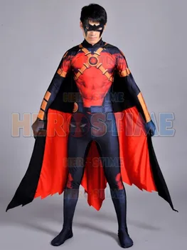New 52 Red Robin Costume Anime Robin Cosplay Suit Superhero Party Jumpsuit Halloween Party Zentai Suit Can Custom Free Shipping
New 52 Red Robin Costume Anime Robin Cosplay Suit Superhero Party Jumpsuit Halloween Party Zentai Suit Can Custom Free Shipping