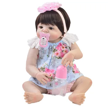 Bebe Boneca reborn 55cm Full Silicone Body Reborn Girl Baby Doll Toys Newborn Princess Babies Doll Lovely Birthday Gift
Bebe Boneca reborn 55cm Full Silicone Body Reborn Girl Baby Doll Toys Newborn Princess Babies Doll Lovely Birthday Gift