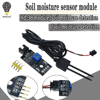 Soil Moisture Detector Module Soil Humidity Sensor Meter Hygrometer Water Tester Corrosion Resistance Probe DC 3.3-12V
Soil Moisture Detector Module Soil Humidity Sensor Meter Hygrometer Water Tester Corrosion Resistance Probe DC 3.3-12V