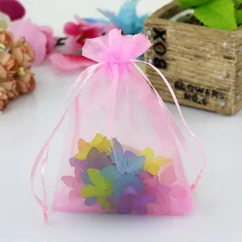 Beautiful Pink Transparent Storage Pouches 5x7cm 100pcs/lot Jewelry Earring Necklace Packaging Drawstring Organza Bag Wholesale
Beautiful Pink Transparent Storage Pouches 5x7cm 100pcs/lot Jewelry Earring Necklace Packaging Drawstring Organza Bag Wholesale