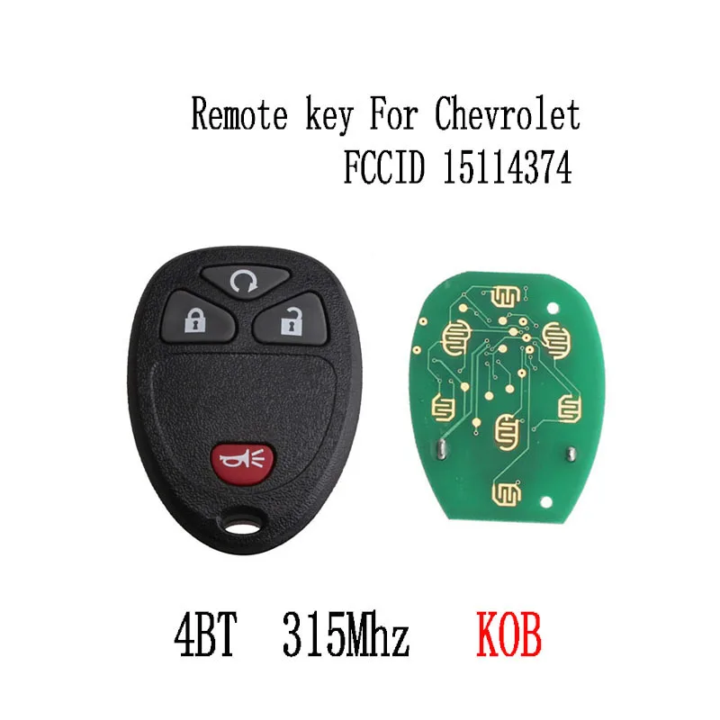 2pcs*4Buttons 315mhz Remote Car key DIY For Chevrolet HHR - 2006 2007 2008 2009 2010 2011 KOBGT04A 15114374 Original keys
2pcs*4Buttons 315mhz Remote Car key DIY For Chevrolet HHR - 2006 2007 2008 2009 2010 2011 KOBGT04A 15114374 Original keys