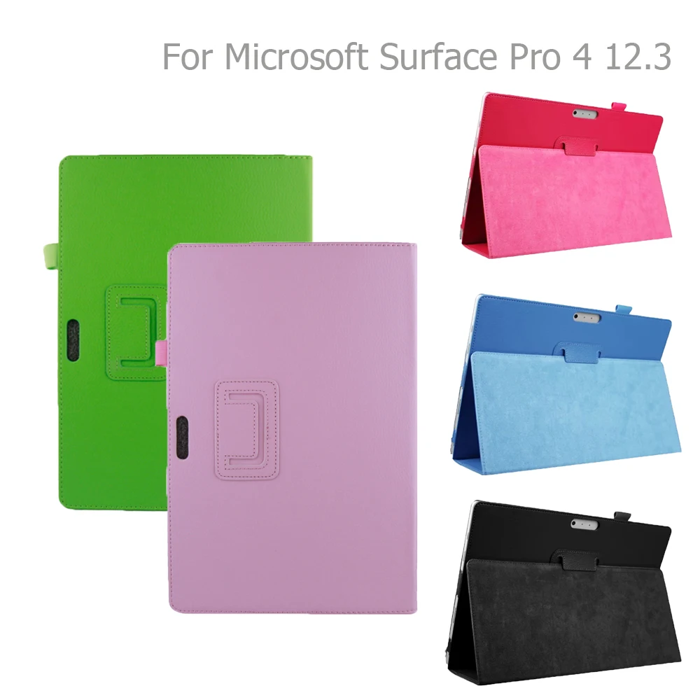 Viviration Funda Tablet Accessories PU Leather Fold Shell Cover Case Pouch For Microsoft Surface Pro 4 12.3Inch Tab Smart Holder
Viviration Funda Tablet Accessories PU Leather Fold Shell Cover Case Pouch For Microsoft Surface Pro 4 12.3Inch Tab Smart Holder