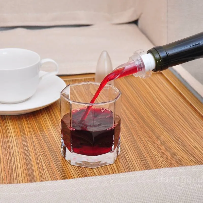 1Pc Wine Aerator Pour Spout Bottle Stopper Alcohol Aerating Decanter Pourer Barware Bar Tool Gift
1Pc Wine Aerator Pour Spout Bottle Stopper Alcohol Aerating Decanter Pourer Barware Bar Tool Gift