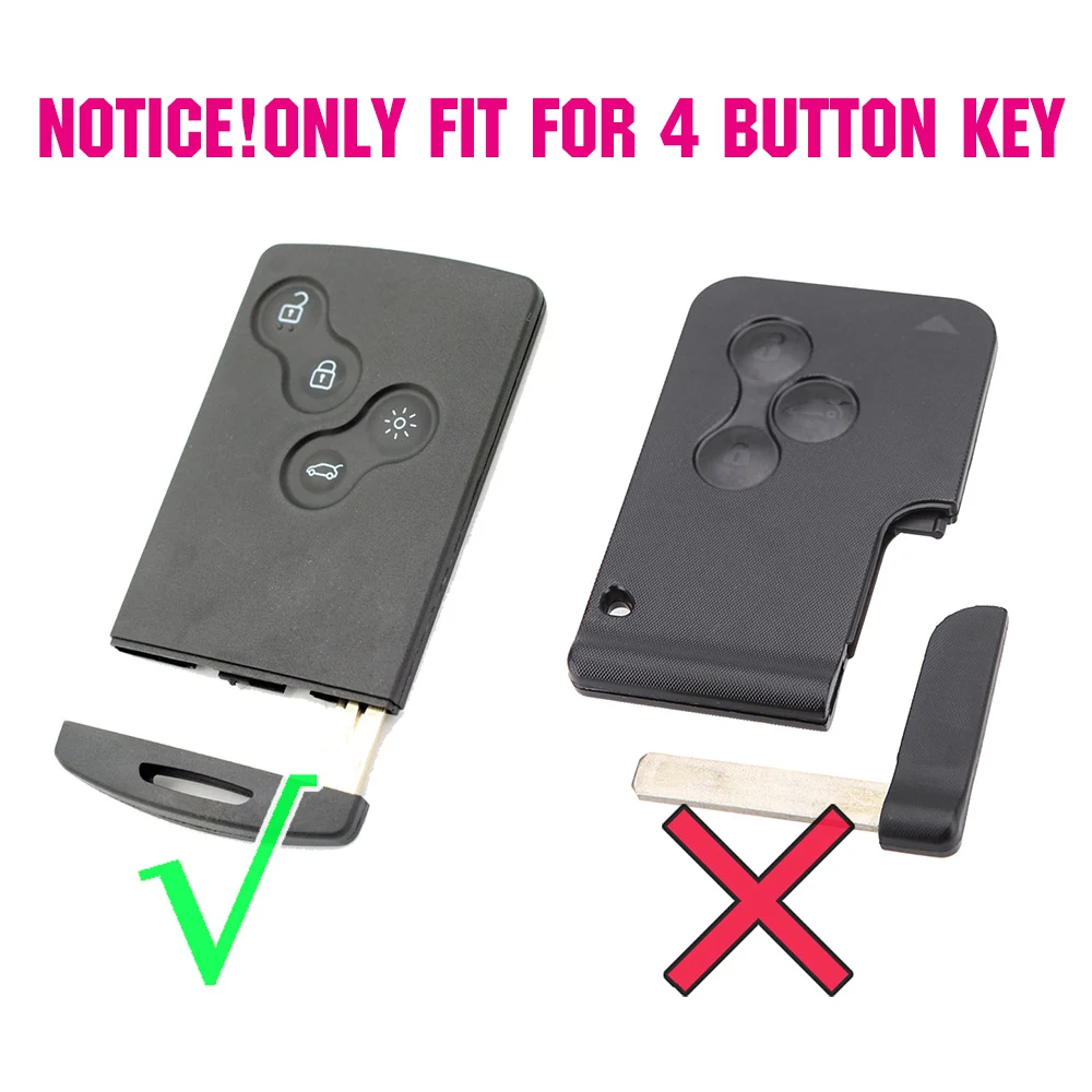 1 pcs 4 Button Silicone Car Remote Key Cover Fits for Renault Clio Logan Megane Koleos Scenic Card Keychain Case Car Accessories
1 pcs 4 Button Silicone Car Remote Key Cover Fits for Renault Clio Logan Megane Koleos Scenic Card Keychain Case Car Accessories