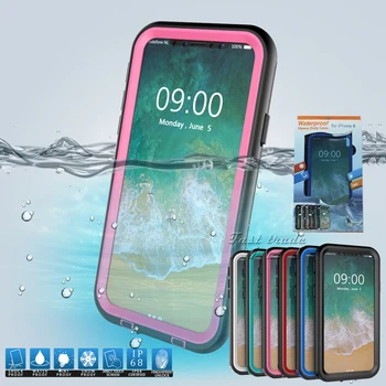 20PCS/Lot NEW Waterproof Case For iPhone X With Stand Holder Phone Cases Swimming Surfing Underwater 360 Full Cover with
20PCS/Lot NEW Waterproof Case For iPhone X With Stand Holder Phone Cases Swimming Surfing Underwater 360 Full Cover with