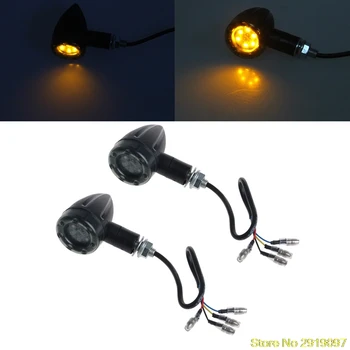 New 1 Pair Motorcycle Turn Signal Brake Stop Light 12V 13 LED Indicator Red Yellowping Support
New 1 Pair Motorcycle Turn Signal Brake Stop Light 12V 13 LED Indicator Red Yellowping Support