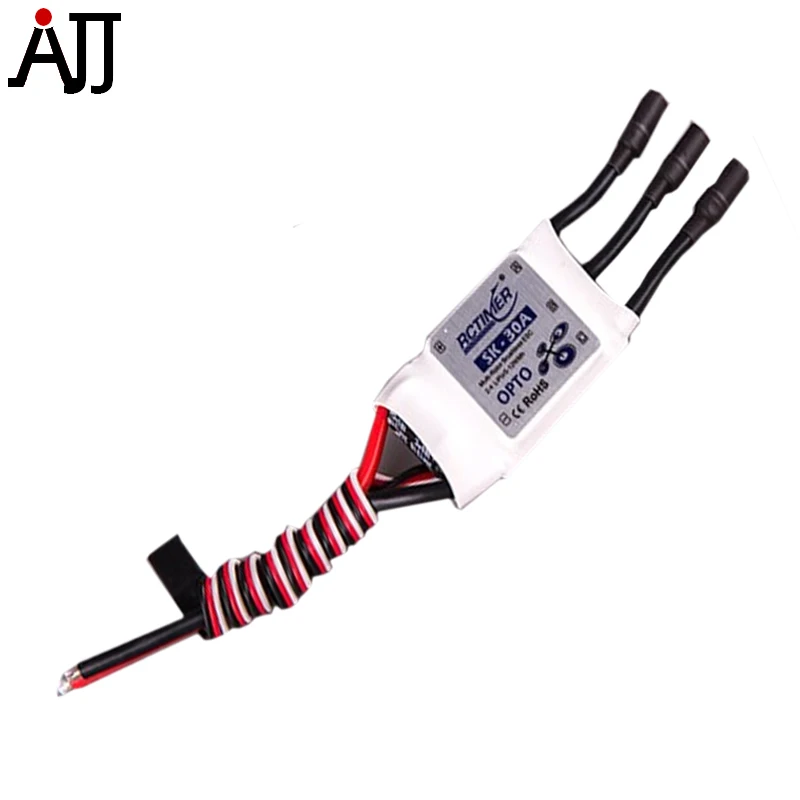 Rctimer 30A ESC SimonK Firmware OPTO Speed Controller OPTO-30A for DIY Multi-Rotor Quadcopter Brushless Motor
Rctimer 30A ESC SimonK Firmware OPTO Speed Controller OPTO-30A for DIY Multi-Rotor Quadcopter Brushless Motor