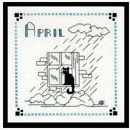 FREE Shipping Top Quality popular counted cross stitch kit April cat 12 months, rain cats and dogs
FREE Shipping Top Quality popular counted cross stitch kit April cat 12 months, rain cats and dogs