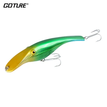 Goture 72.4g/61.4g 19cm Sea Fishing Lure Diving Depth 1.5-4.5M #2/0 VMC Hooks 3D Eyes Pencil Hard Lure Jerkbait Fishing Wobbler
Goture 72.4g/61.4g 19cm Sea Fishing Lure Diving Depth 1.5-4.5M #2/0 VMC Hooks 3D Eyes Pencil Hard Lure Jerkbait Fishing Wobbler