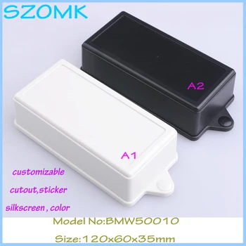 10 pcs/lot free shipping (10pcs)plastic enclosure box for electronic wall mount abs plastic box black junction box 120*60*35mm
10 pcs/lot free shipping (10pcs)plastic enclosure box for electronic wall mount abs plastic box black junction box 120*60*35mm