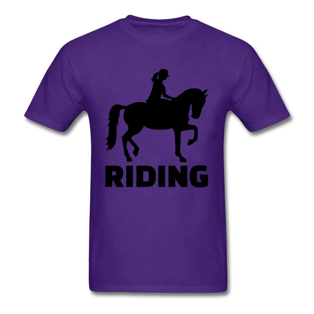 Horse riding_purple