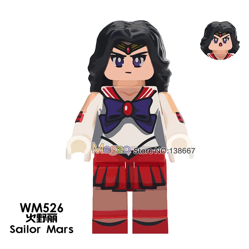 Building Blocks Single Sale Sailor Mars Moon Mercury Jupiter Chiba Dwayne David Legoing Model Collection Children Gift Toys
Building Blocks Single Sale Sailor Mars Moon Mercury Jupiter Chiba Dwayne David Legoing Model Collection Children Gift Toys