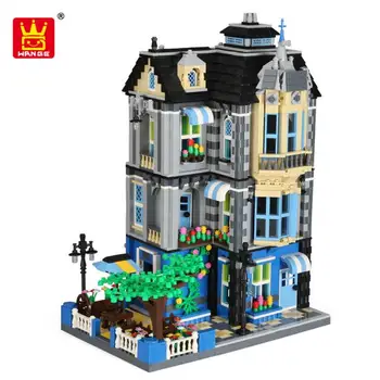 Wange 6310 Creator series the garden coffee house Model Building Blocks Diamond Bricks Classic Architecture Toys for children
Wange 6310 Creator series the garden coffee house Model Building Blocks Diamond Bricks Classic Architecture Toys for children