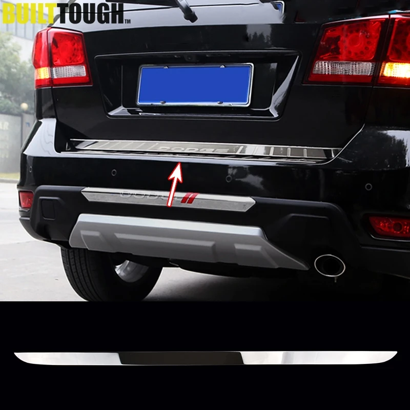 Chrome Stainless Steel Door Step Sill Plates 4 pcs FOR 2009-2017 Dodge Journey