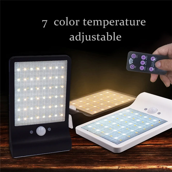 Hot sale 48LED Solar Lamp Remote Control Dimmable Solar Light Body Sensor Lights Outdoor Patio waterproof IP65 Lighting
Hot sale 48LED Solar Lamp Remote Control Dimmable Solar Light Body Sensor Lights Outdoor Patio waterproof IP65 Lighting