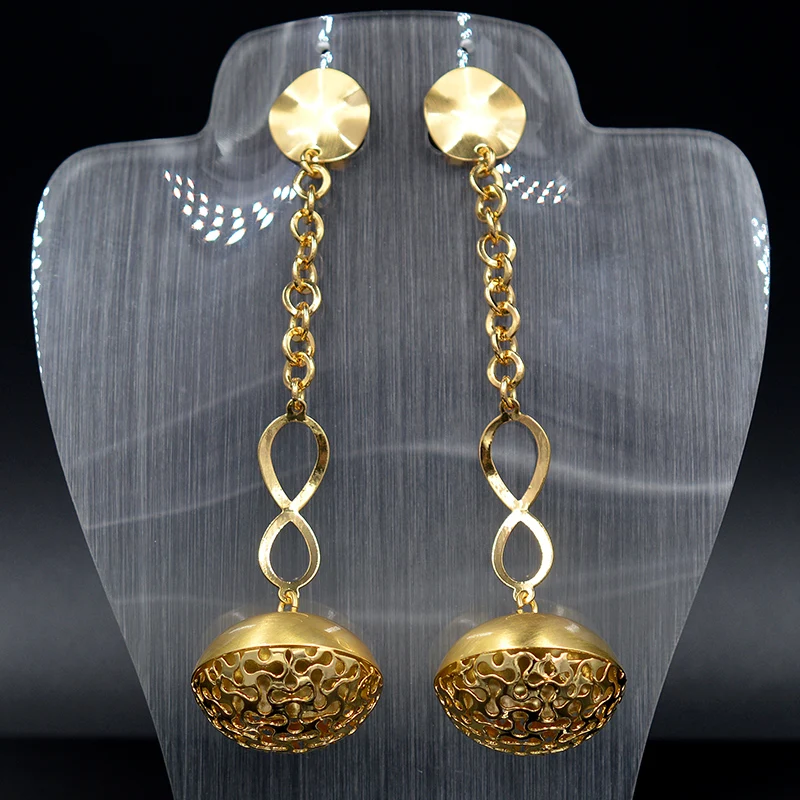 Sunny Jewelry Fashion Jewelry 2019 Long Drop Dangle Women's Earrings Exquisite Jewelry Number Eight Ball Hollow Out For Wedding
Sunny Jewelry Fashion Jewelry 2019 Long Drop Dangle Women's Earrings Exquisite Jewelry Number Eight Ball Hollow Out For Wedding