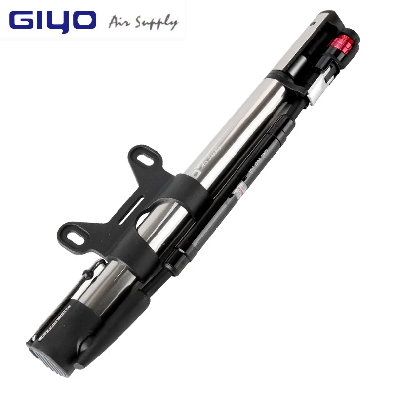 GIYO Bicycle Pumps With Gauge 140PSI High Pressure Presta Schrader Mini Pump Hand Floor Cycling Air Inflator Foot Bicycle Pump
GIYO Bicycle Pumps With Gauge 140PSI High Pressure Presta Schrader Mini Pump Hand Floor Cycling Air Inflator Foot Bicycle Pump