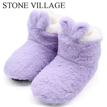 STONE VILLAGE Free Size 35-36 High Quality Solid Purple Kids Slippers Indoor Soft Home Slippers Warm Plush Winter Slippers Women
STONE VILLAGE Free Size 35-36 High Quality Solid Purple Kids Slippers Indoor Soft Home Slippers Warm Plush Winter Slippers Women