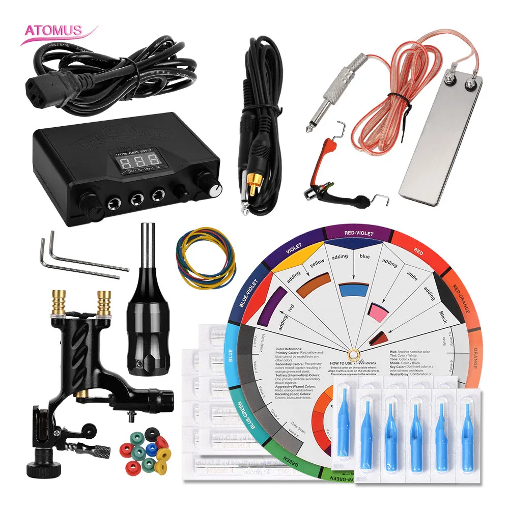 Rotary Tattoo Machine Kits Professionnel De Tatuajes Maquillaje Permanente Principiante Tattoo Machine Herramientas Maquina Set
Rotary Tattoo Machine Kits Professionnel De Tatuajes Maquillaje Permanente Principiante Tattoo Machine Herramientas Maquina Set
